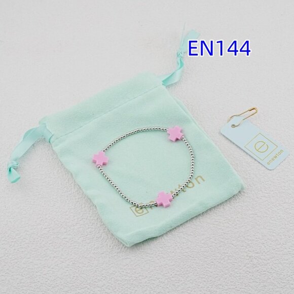 Enewton Gold Bead Cross Bracelet